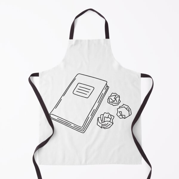Item preview, A textbook closed beside a three crumpled draft papers designed and sold by rasagamastore.