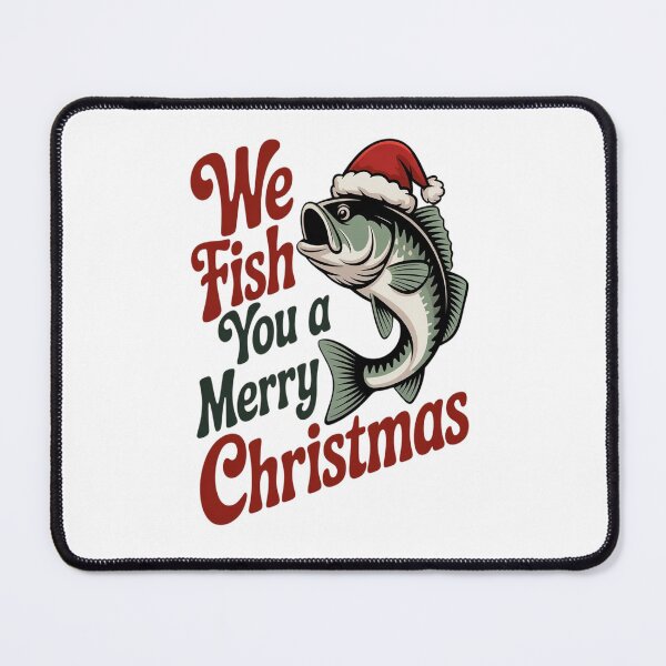 Item preview, We Fish You a Merry Christmas designed and sold by VladoZork.