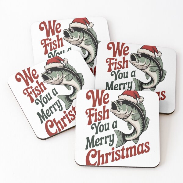 Item preview, We Fish You a Merry Christmas designed and sold by VladoZork.
