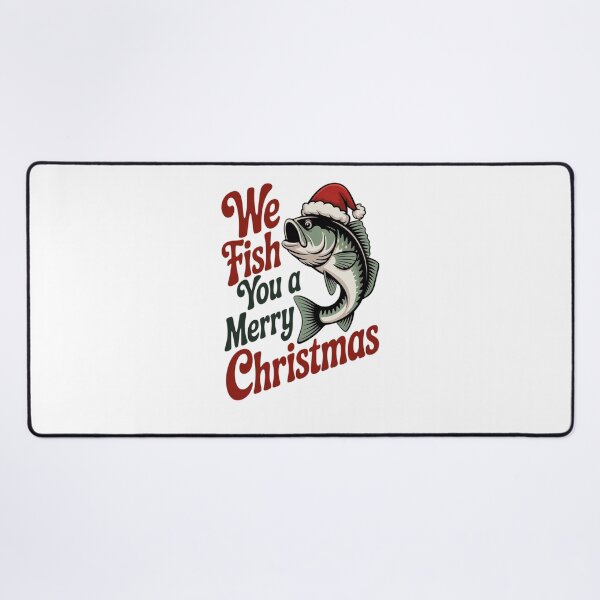 Item preview, We Fish You a Merry Christmas designed and sold by VladoZork.