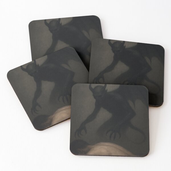 Item preview, Shadow Demon Looming Over the Fallen designed and sold by letsnvision.