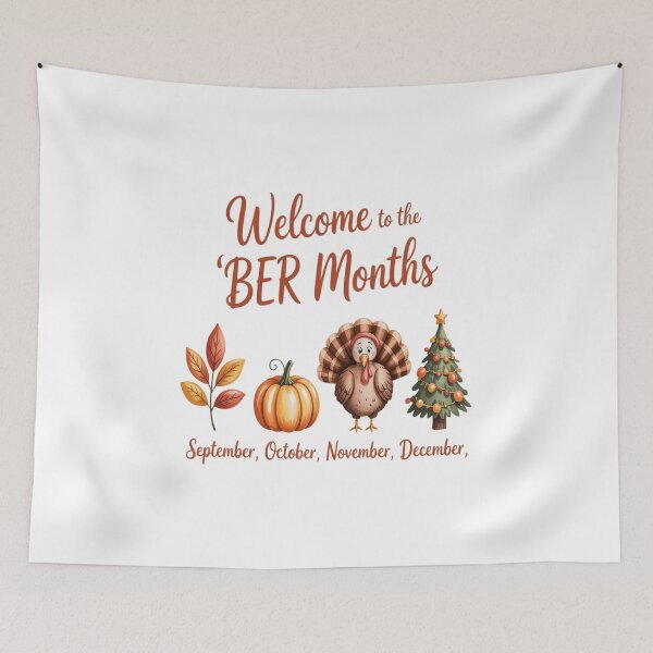 Item preview, Welcome to the BER Months Cute Fall and Winter Months designed and sold by VladoZork.