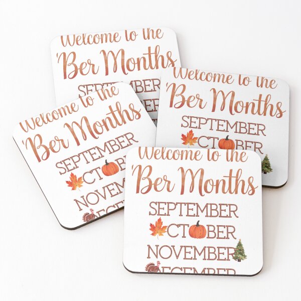 Item preview, Welcome to the Ber Months SEPTEMBER OCTOBER NOVEMBER DECEMBER designed and sold by VladoZork.