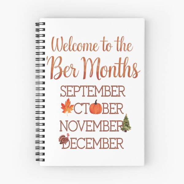 Item preview, Welcome to the Ber Months SEPTEMBER OCTOBER NOVEMBER DECEMBER designed and sold by VladoZork.