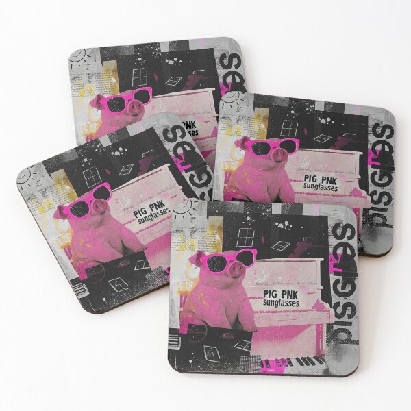 Item preview, Pig PNK Sunglasses – Bubble Edition designed and sold by joycrysstudio.