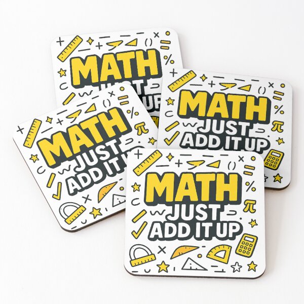 Item preview, Math Just Add It Up designed and sold by thepicassoUA.
