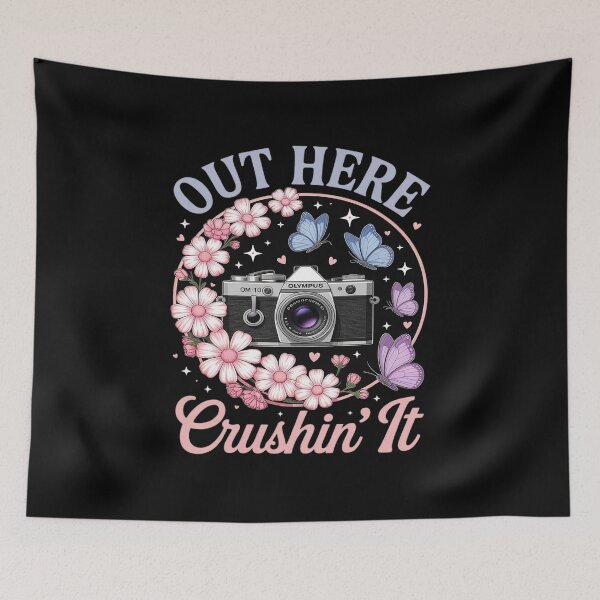 Item preview, Out Here Crushin' It Floral Butterfly LPN Medication Aide designed and sold by August4Laughs25.
