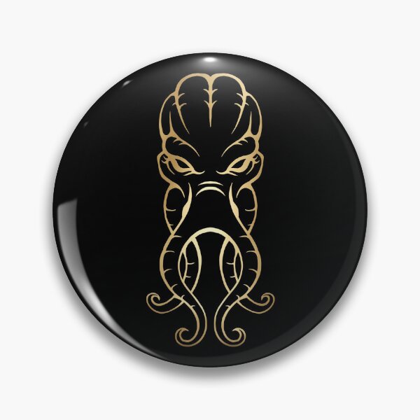 Item preview, Call of CTHULHU - Gold Skull designed and sold by SALENTOmadness.