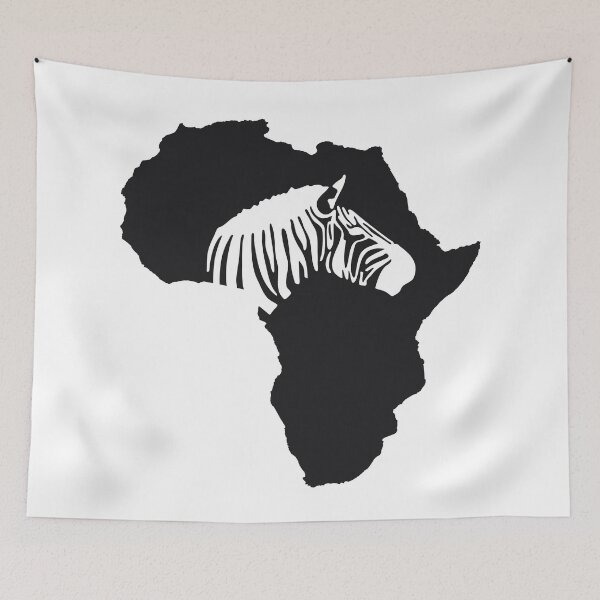 Item preview, Africa zebra wilderness savanna serengeti designed and sold by Helen-Storm.