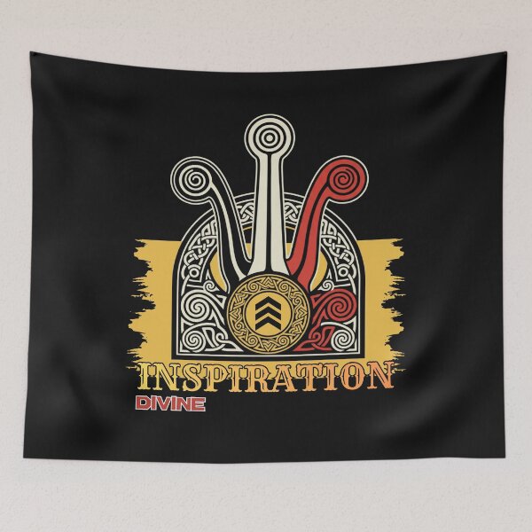Item preview,  FLOWING SPIRIT OF DIVINE INSPIRATION designed and sold by aledfychan.