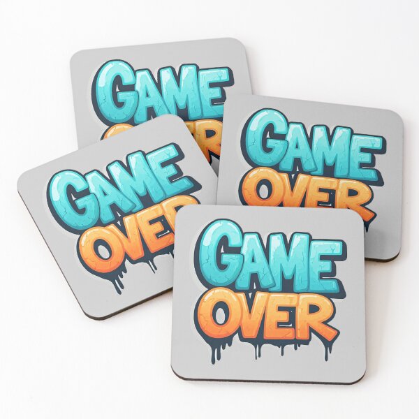 Item preview, GAME OVER Graffiti Pop Art Vector | Retro Arcade Street Style Design designed and sold by PixelVibe782.