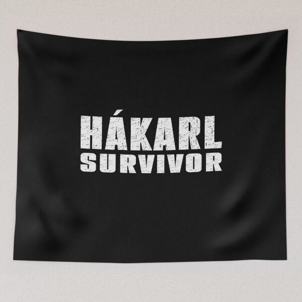 Item preview, HÁKARL SURVIVOR exotic seafood food Iceland fermented dried fish strange nordic cuisine designed and sold by Jt41.