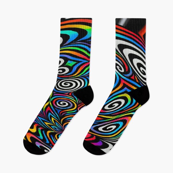Item preview, Hypnotic spirals, colorful symmetry designed and sold by Sigtrix.