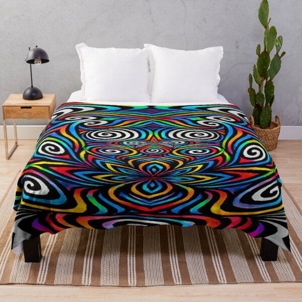 Item preview, Hypnotic spirals, colorful symmetry designed and sold by Sigtrix.