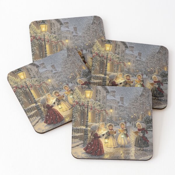 Item preview, Classic Christmas Carolers Vintage Scene designed and sold by acceleratorhams.