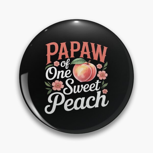 Item preview, Papaw Of One Sweet Peach 1st First Birthday Girl Family designed and sold by Idarmotar.