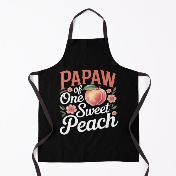 Item preview, Papaw Of One Sweet Peach 1st First Birthday Girl Family designed and sold by Idarmotar.