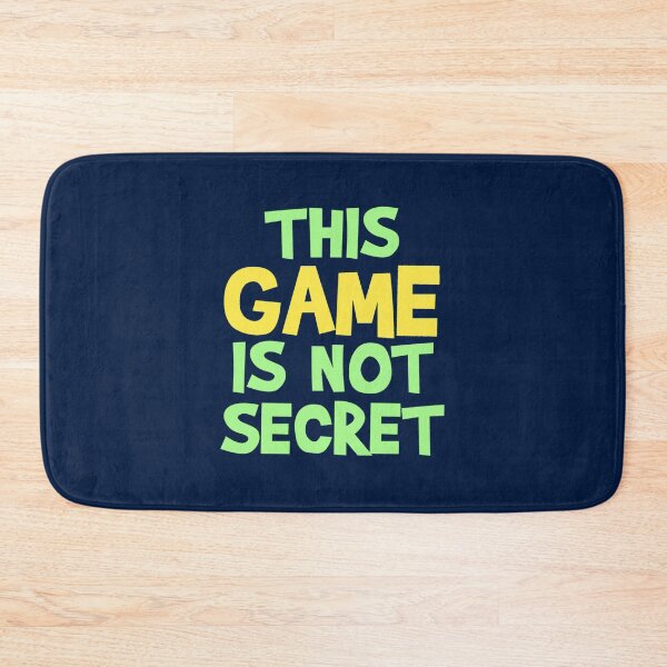 Item preview, This Game is Not Secret Active  designed and sold by MarthaHypatia.