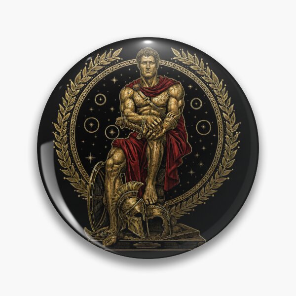 Item preview, Ares Greek God of War - Resting Warrior Sculpture Art designed and sold by MythoWorldddd.