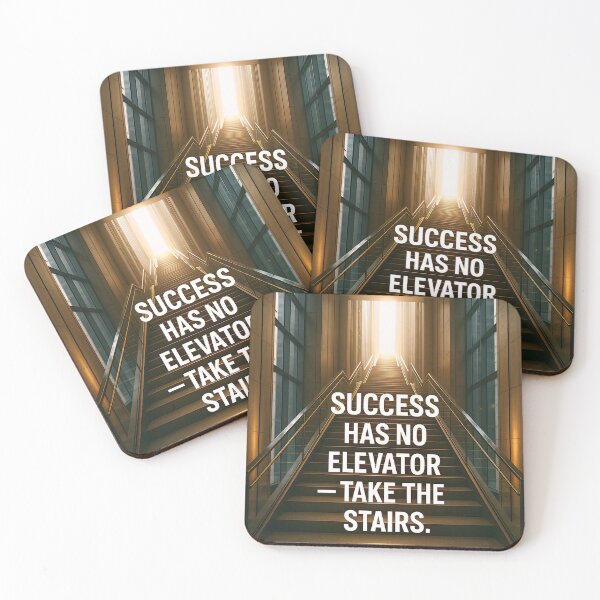 Item preview, Success Has No Elevator designed and sold by PosterFuel.