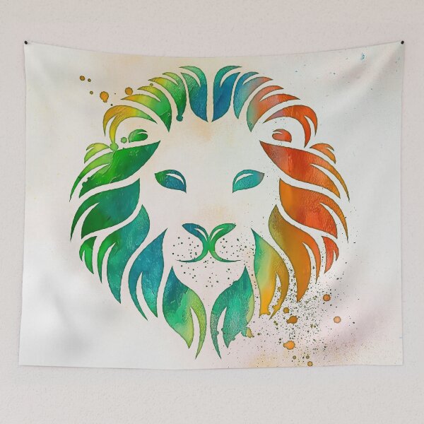 Item preview, LEO SIGN (head) - Awesome Leaves designed and sold by ArtFeel.