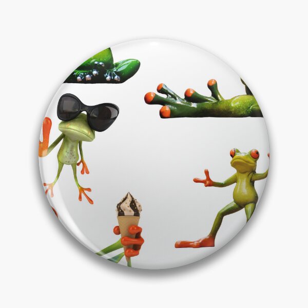 Item preview, Portland Frog Funny Sticker for u designed and sold by goodFather4ever.