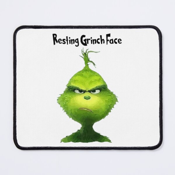 Item preview, Resting Grinch Face | Funny Christmas Meme Design designed and sold by TREYA ALLEN.