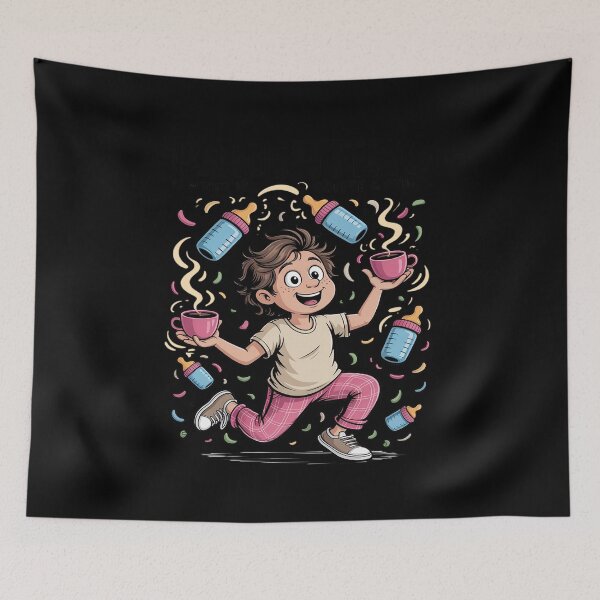 Item preview, Parenting Powered by Coffee and Chaos Coffee Chaos designed and sold by Idarmotar.