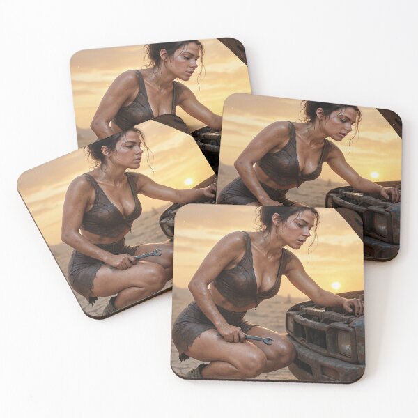 Item preview, Brunette broken down in desert unlucky   designed and sold by CathryneDelamort.