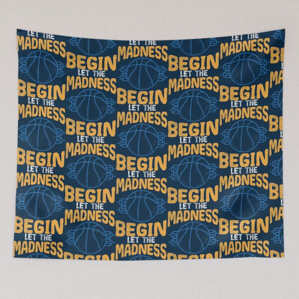 Item preview, BASKETBALL SEASON Let the Madness Begin designed and sold by ElizabethasTiff.