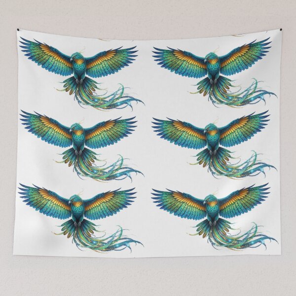 Item preview, Wairua in Flight – The Spirit of the Skies designed and sold by KoruWairua-Arts.