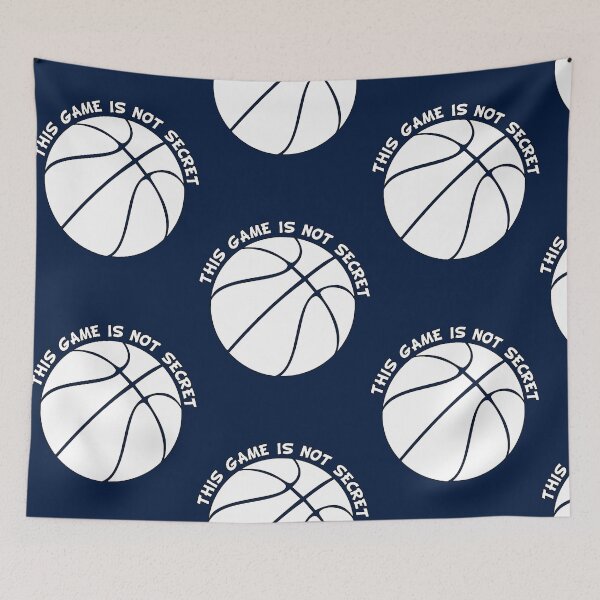 Item preview, THIS GAME IS NOT SECRET - Basketball designed and sold by MarthaHypatia.