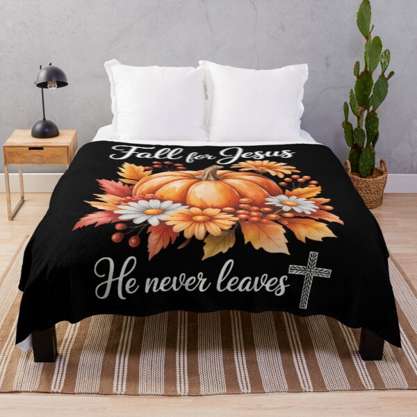 Item preview, Fall For Jesus Autumn Floral Thanksgiving designed and sold by HellD3vil-Art.