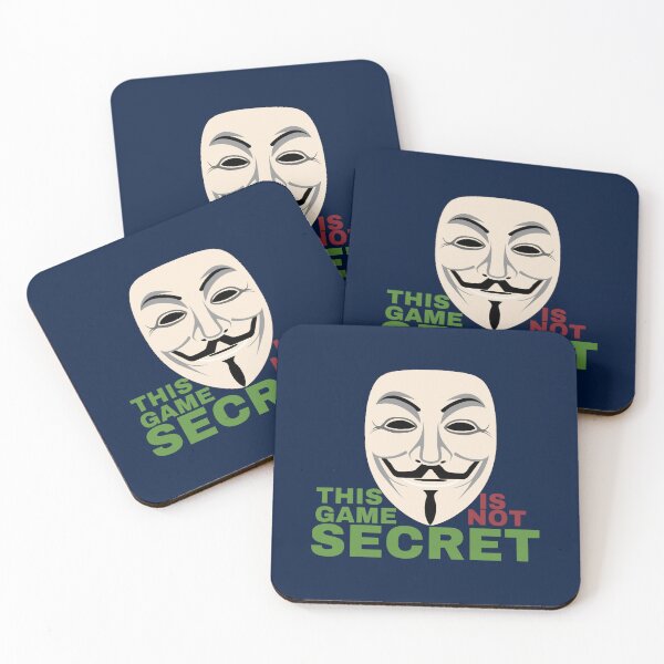 Item preview, THIS GAME IS NOT SECRET_ man (1) designed and sold by MarthaHypatia.