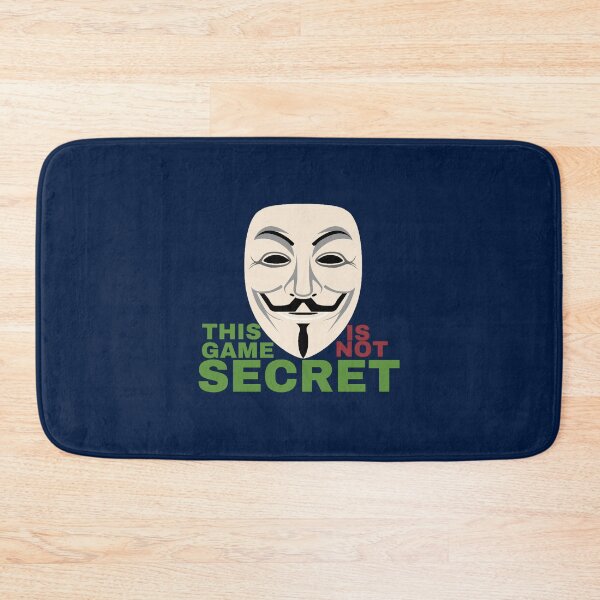 Item preview, THIS GAME IS NOT SECRET_ man (1) designed and sold by MarthaHypatia.
