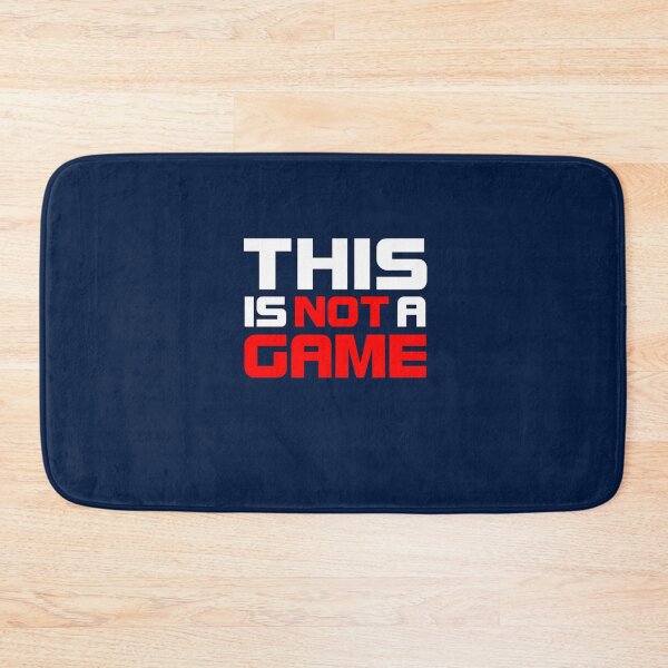 Item preview, THIS IS NOT A GAME Oversized  designed and sold by MarthaHypatia.