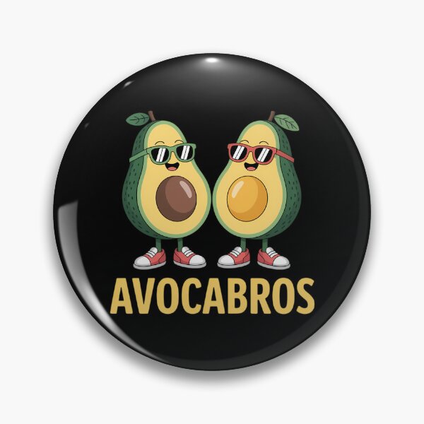 Item preview, Avocabros Avocado Brother Vegan designed and sold by Moon-Ape.