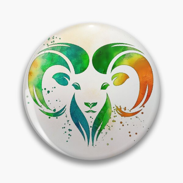 Item preview, ARIES SIGN - Awesome Leaves designed and sold by ArtFeel.