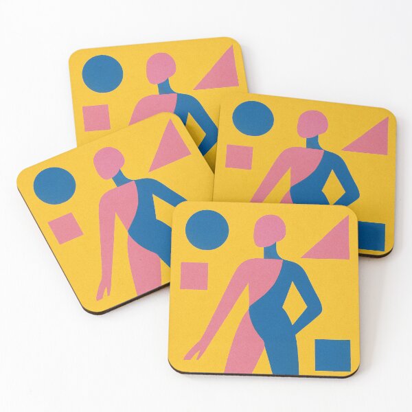 Item preview, Geometric body on yellow designed and sold by Sigtrix.