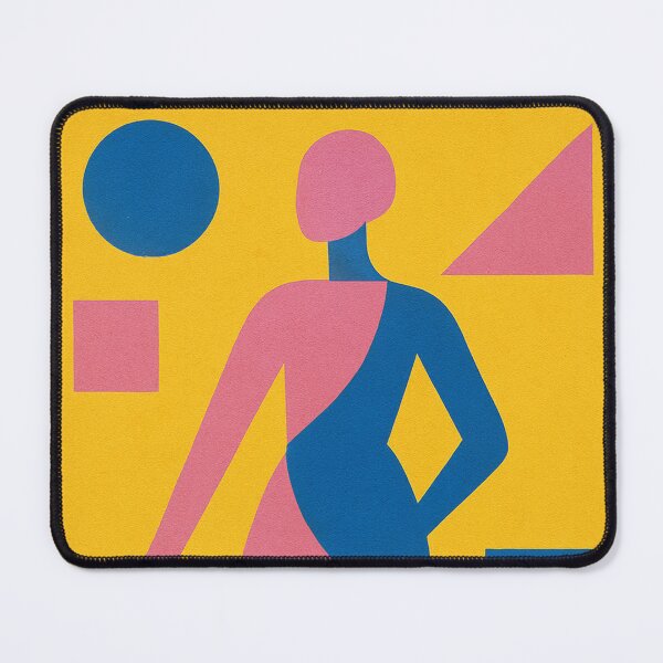 Item preview, Geometric body on yellow designed and sold by Sigtrix.