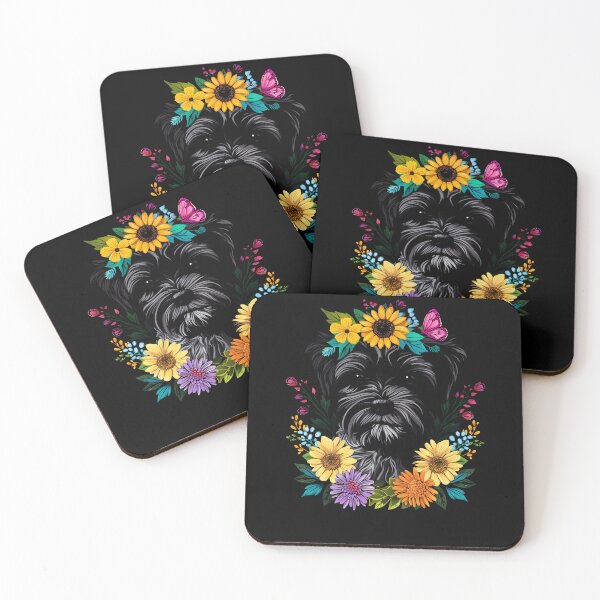 Item preview, Funny Schnoodle Floral Colorful Mom Dad Kids designed and sold by rafaeltto.