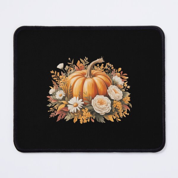 Item preview, Fall Pumpink Flower Thankgiving designed and sold by HellD3vil-Art.