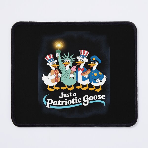 Item preview, Patriotic Silly-Goose In Police Statue Of Liberty designed and sold by petrichorsworld.