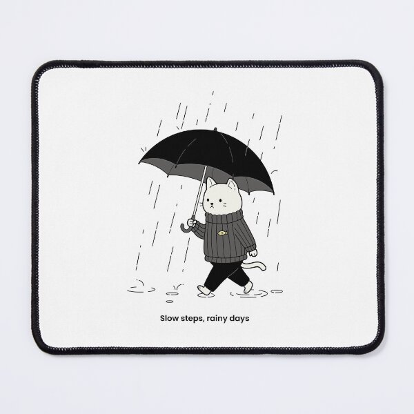 Item preview, Slow steps, rainy days designed and sold by alvin1002.