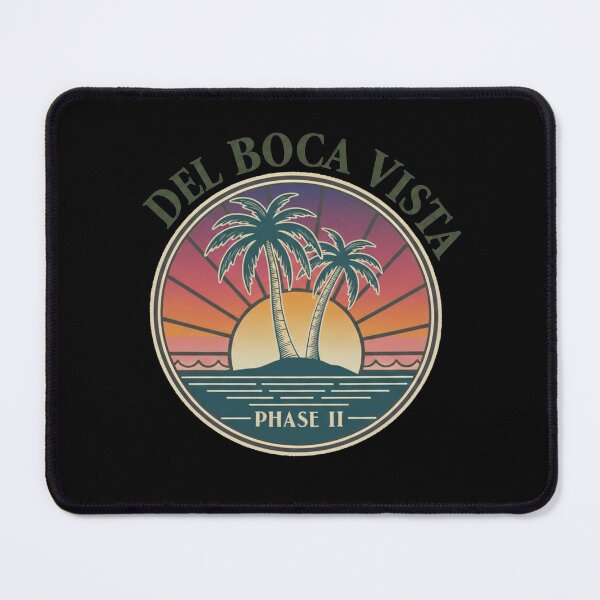 Item preview, Del Boca Vista Phase II T-Shirt | Retro Tropical Resort Sunset Tee | Vintage Art Deco Palm designed and sold by nhstaruna.