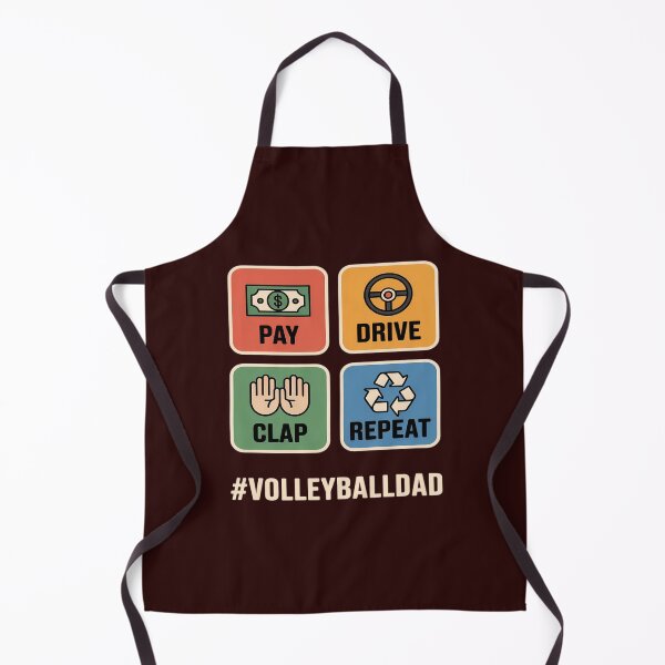 Item preview, Pay Drive Clap Repeat Volleyball Dad designed and sold by KingsLife1994.