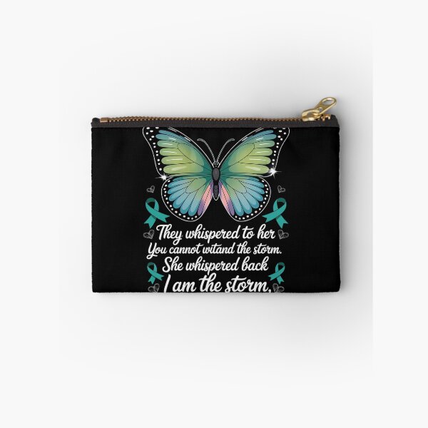 Item preview, PCOS Awareness Butterfly PCOS Fighter designed and sold by KingsLife1994.