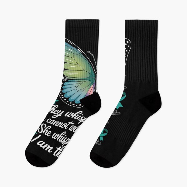 Item preview, PCOS Awareness Butterfly PCOS Fighter designed and sold by KingsLife1994.