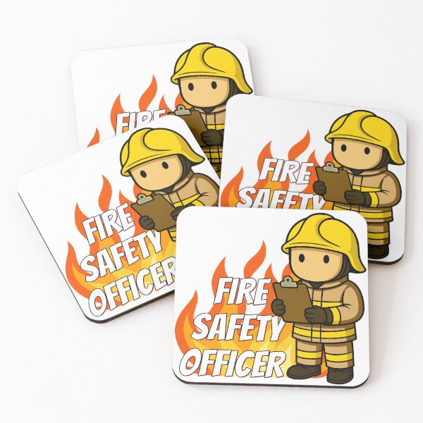 Item preview, Custom: Fire Safety Officer designed and sold by Flashover.