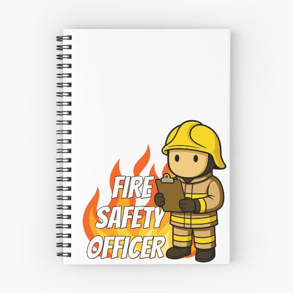 Item preview, Custom: Fire Safety Officer designed and sold by Flashover.